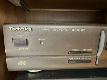 Technics - zesilovač SA-EX100 + cd přehrávač SL-PG480A - 3