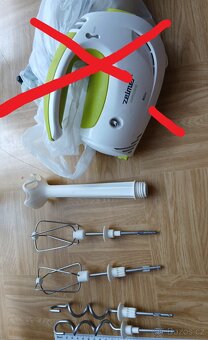 Zelmer, šlehač, metly,míchadla,hnětací háky, mixer - 3