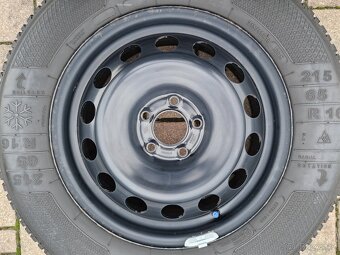 CITROEN,PEUGEOT-PLECH. DISKY 16" + 4x ZIMNÍ PNEU 215/65R16 - 3