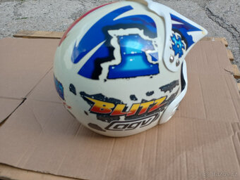Helma agv BLITZ motokros, čtyřkolka, enduro stav - použitá - 3