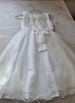 Dívčí slavnostní šaty vel. 10 let - 3