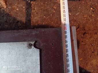 Vstupní dveře kovové skleněné - 3