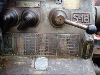 Soustruh S18/S35 - 3