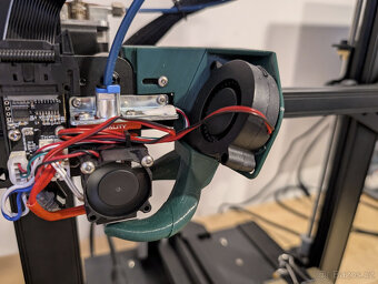 Creality CR6-SE se Sonic pad a micro swiss extruderem - 3