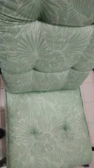 Zahradní hliníkové křeslo na balkon,zahradu - 3