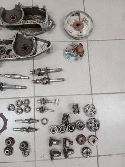 ČZ 175 Předválečná - Motor na Díly.. - 3