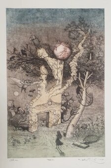 Predám grafické práce Petra Kľúčika. - 3