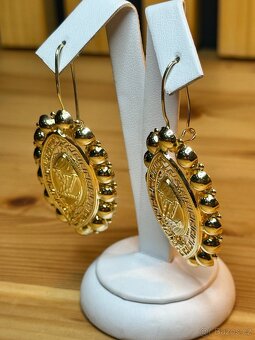 Zlaté náušnice 8,14g - 3