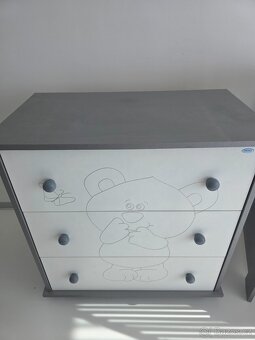 Drewex Komoda + dětská postýlka + matrace - 3