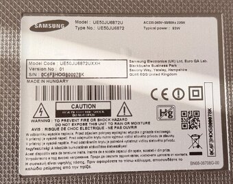 Televize Samsung 4K - 3