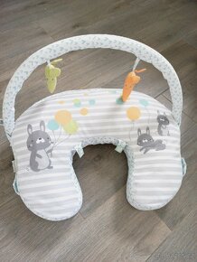 Ingenuity Polštář na kojení s hrazdičkou Hop Art™ 0m+ - 3