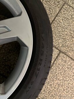 Originál Alu disky Audi + pneu letní zánovní - 3