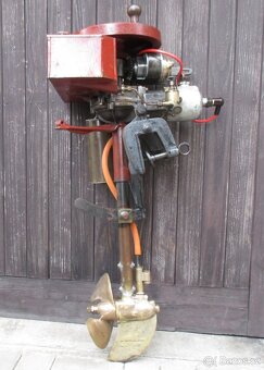 starý lodní závodní motor jawa čz könig MONO Delfín Trenér - 3