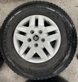 Alu 6x16 5x130 ET68 pneu 215/75/16C - 3