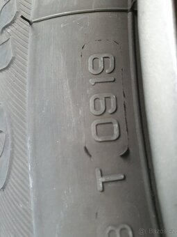 Plechové disky 5x112 r16 zimní pneu 195/60/16C - 3