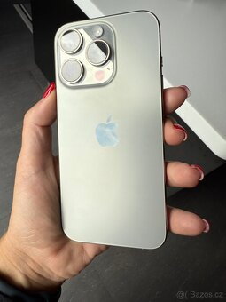 Iphone 15pro 256GB přírodní titan - 3