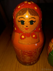 MATRJOŠKA ORIGINÁL USSR - 80. léta - 3