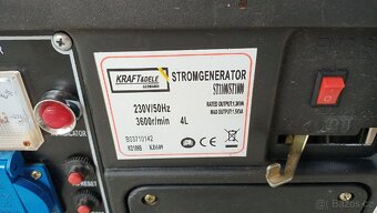 Benzínová elektrocentrála - 3