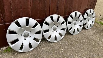Kryty kol - Poklice na kola originál AUDI 16" Sada 4ks - 3