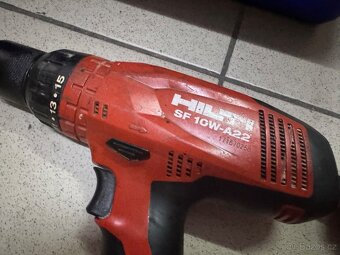 Aku Set Hilti 22volt + 5x baterie b22 + nabíječka - 3