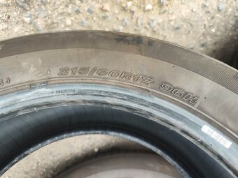 17"zánovní sada letních pneu Nexen 215/60/17 3600Kč/4ks - 3