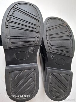 Dětské lodičky boty lakovky - 3