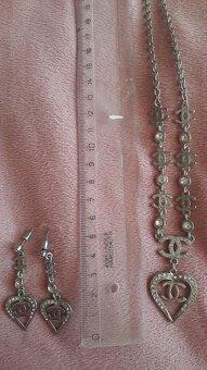 Set náušnice + náhrdelník Chanel - 3