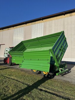 Traktorový návěs - přívěs - vlek - sklápěč 12t - 3