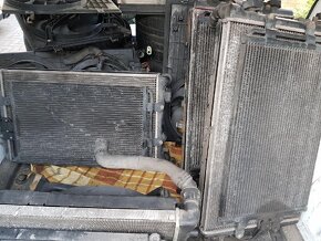 Chladič vodní + klima, 2x ventilatory Octavia 1J0 - 3