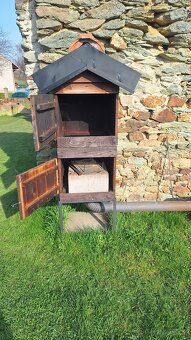 Dřevěná udírna - 3