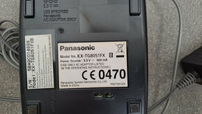 Bezdrátový telefon PANASONIC KX-TG8051FX - 3