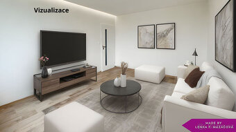 Pronájem, byt 2+1, balkon, 51 m2, po celkové rekonstrukci, P - 3