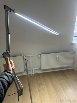 Kosmetická lampa LED ALL4LIGHT LASHES LINE 2 stříbrná se sto - 3