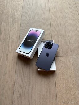 APPLE IPHONE 14 PRO 128GB FIALOVÝ, KRÁSNÝ STAV - 3