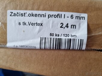 3x balík 50 kusů APU lišta VERTEX 2.4m - 3
