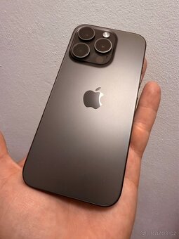Prodám iPhone 15 Pro Black Titanium 128GB - 3