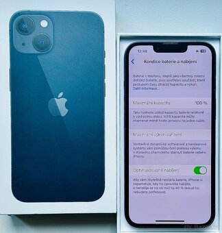 iPhone 13 Mini Midnight BATERIE 100% TOP - 3