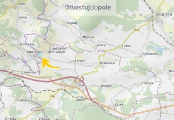 Prodej louky 13 041 m², Lubenec - Horní Záhoří - 3