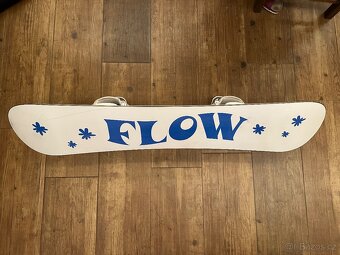 Prodám SNB Flow s vázáním Flow -132 cm - 3