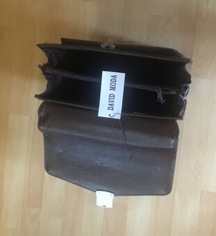 pánská kožená taška David Moda - 3