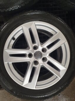 Zimní sada originálních AL kol Audi pneu 215/55 R17 - 3