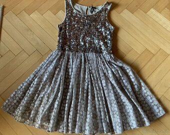 Společenské plesové šaty vel. 158 cm (13 roků) - 3