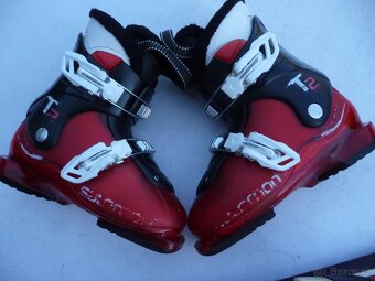 300. Detske lyže ATOMIC - 80 cm + boty SALOMON 28 eu SET - 3