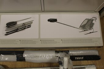 Thule Chariot - set na běžky / lyže / ski set NOVÝ/NEPOUŽITÝ - 3