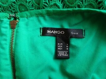 Mango zelené šaty - 3