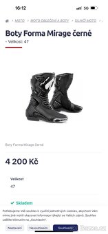 Prodám výbavu na moto. - 3