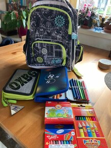 Školní batoh Topgal s penálem a pastelkami - 3