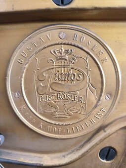 Starožitné piano Gustav Rösler - 3