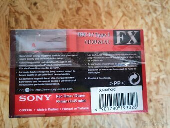 Audiokazety SONY FX 90 - 3