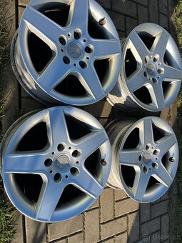 4x alu disky 5x120 R16 - zachovalé - 3